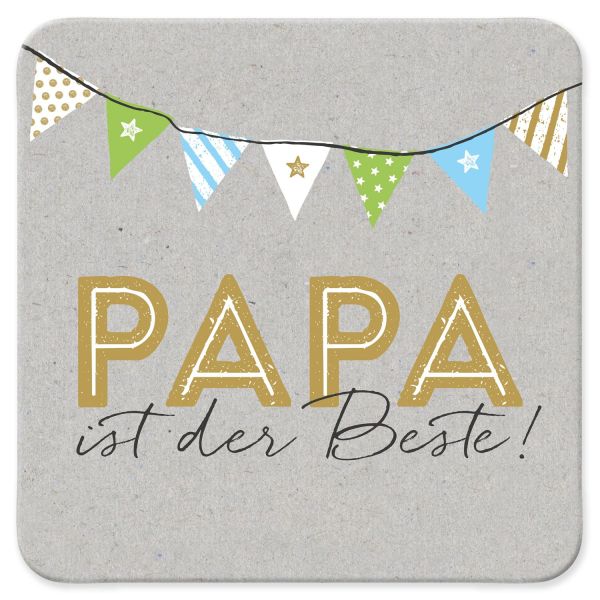 Untersetzer " Papa ist der Beste "