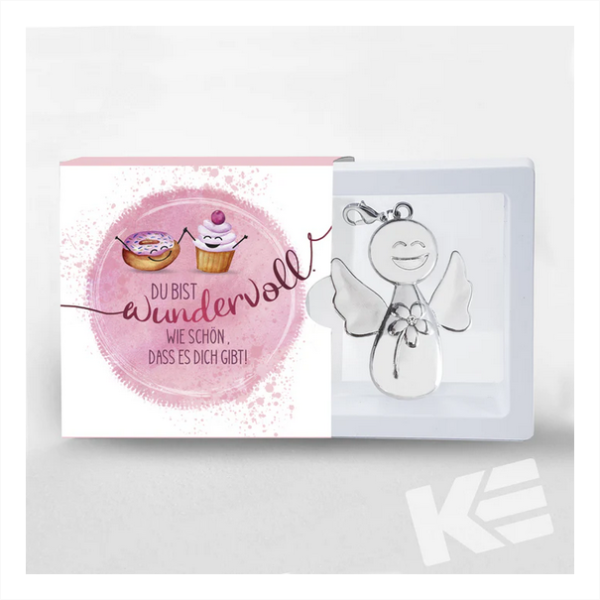 Anhänger ( ein kleiner Aufpasser ) - Du bist wundervoll. Wie schön, dass es dich gibt !