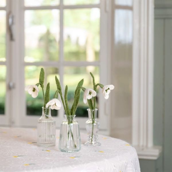 Filzblume - Schneeglöckchen