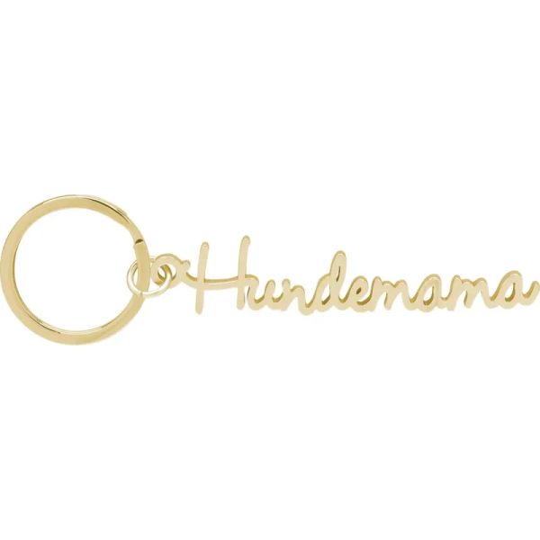 Schlüssel-Worte / Schlüsselanhänger "Hundemama"