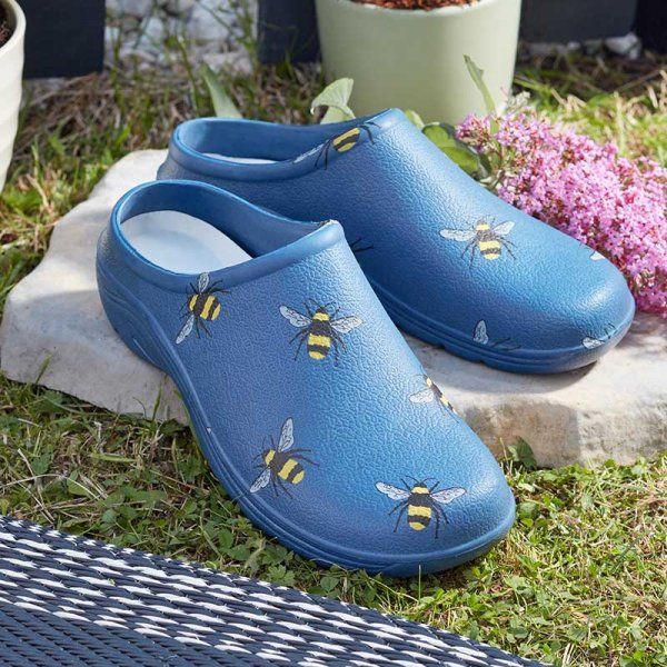 Bienen-Gartenclogs