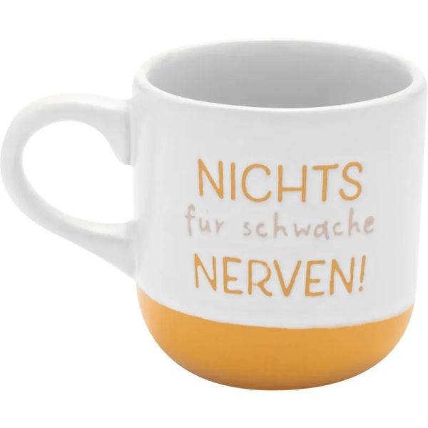 Espressotasse "Nichts für schwache Nerven!"