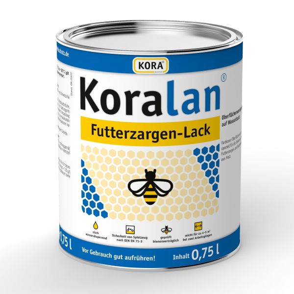 Koralan Futterzargen-Lack, 750 ml
