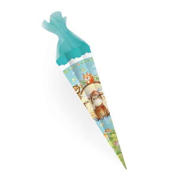 Schultüte Waldfreunde 50 cm