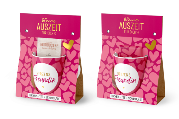 Geschenkset kleine Auszeit "Herzens Freundin