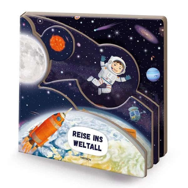 Reise ins Weltall - Fensterbuch