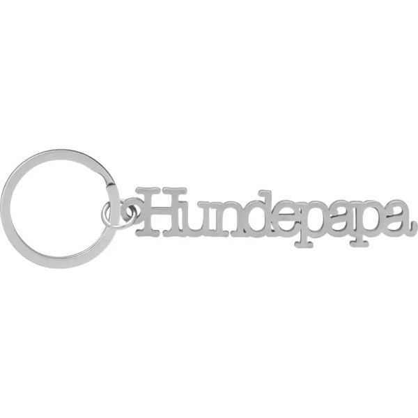 Schlüssel-Worte / Schlüsselanhänger "Hundepapa"