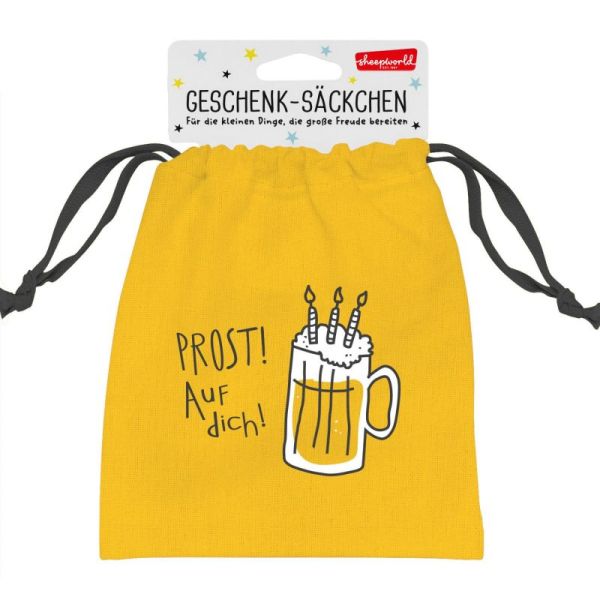 Geschenk Säckchen - Prost ! Auf Dich !