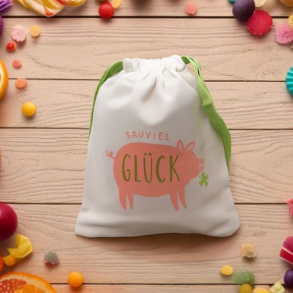 Geschenk Säckchen - Sauviel Glück