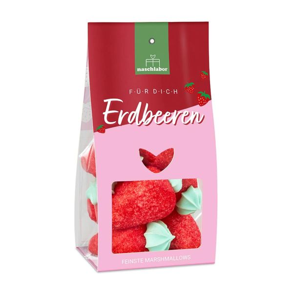 Marshmallows Für Dich - Erdbeeren, 100 g