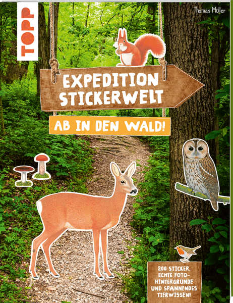 Expedition Stickerwelt - ab in den Wald