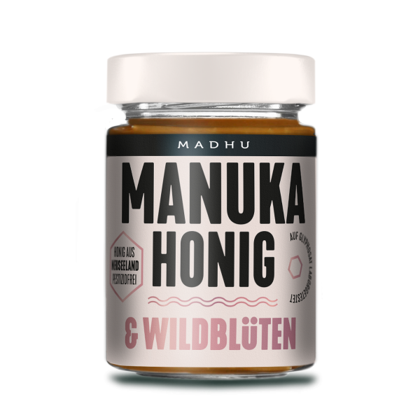 Madhu Manuka Honig & Wildblüten, 250g