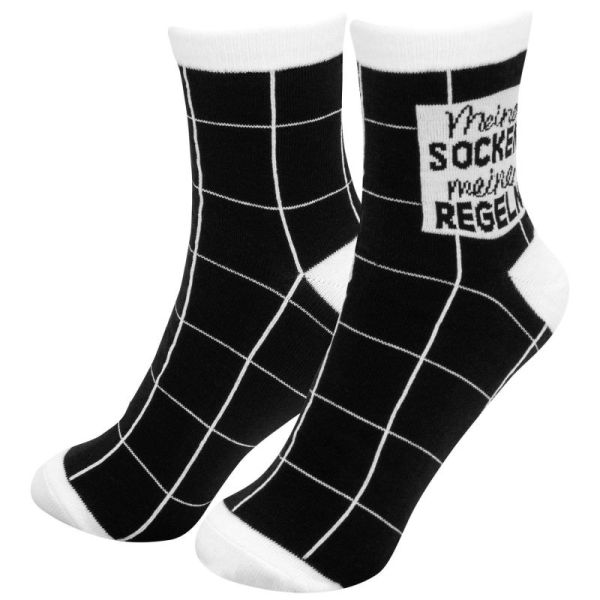 Zaubersocken Herrlich Böse »Meine Socken-meine Regeln« Gr. 41-46