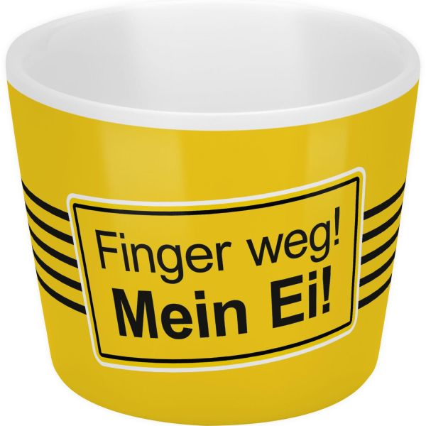 Eierbecher »Finger weg! Mein Ei !«