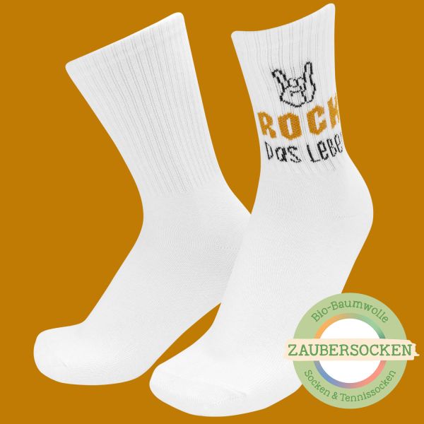 Zaubersocken "Rock das Leben" Gr. 41-46