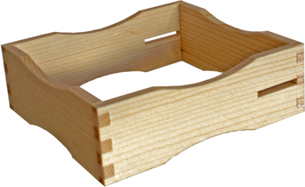 Holzrähmchen für Wabenhonig, 100 x 100 x 37 mm, Stück