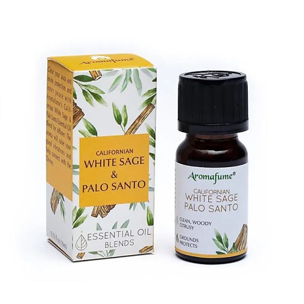 Ätherische Ölmischung weißer Salbei & Palo Santo Aromafume, 10 ml