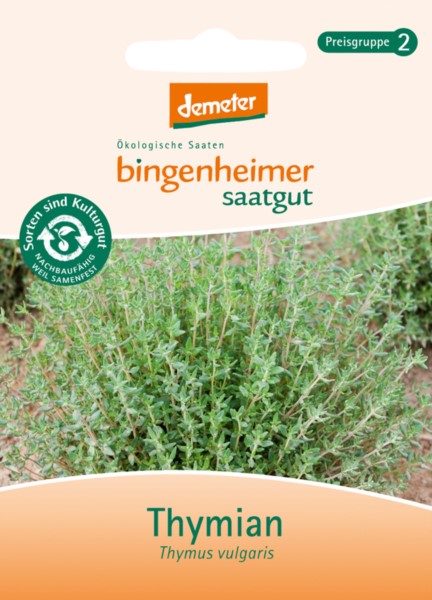 bingenheimer Saatgut Thymian "Deutscher Winter"