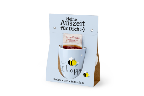 Geschenkset kleine Auszeit "be happy"