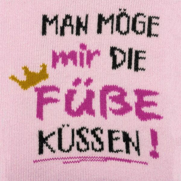 Zaubersocken Herrlich böse »Man möge mir die Füße küssen!« Gr.36-40