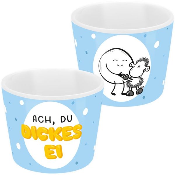 Eierbecher » Ach, Du Dickes Ei «