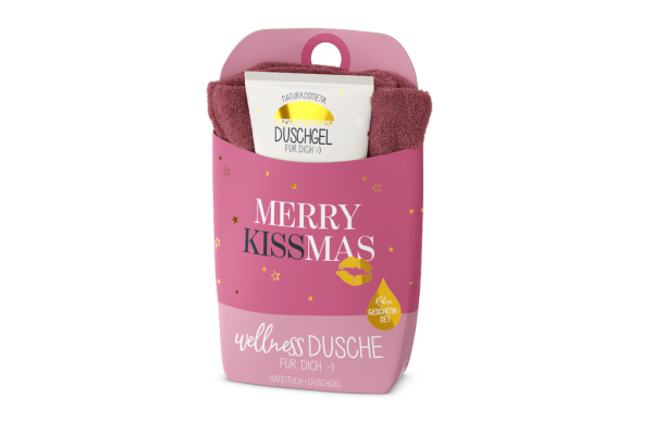 Wellnessdusche Set Weihnachen "Kiss"