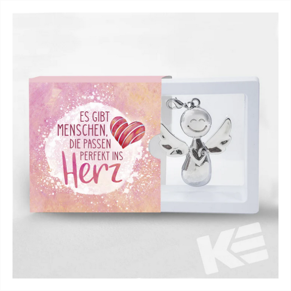 Anhänger ( ein kleiner Aufpasser ) - Es gibt Menschen, die passen perfekt ins Herz