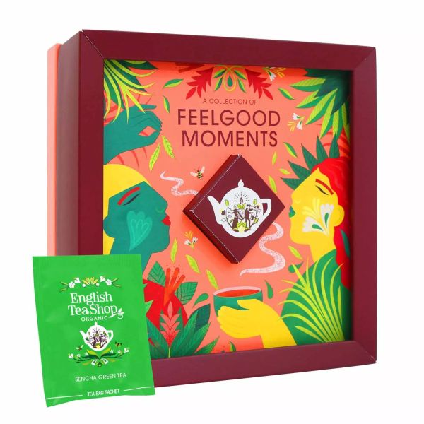 English Tea Shop Bio Tee-Kollektion "Feelgood Moments", Ayurveda Tee Probierbox & Geschenk