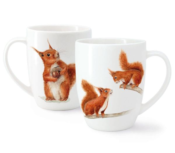 MALUU Tasse Squirrel Romance