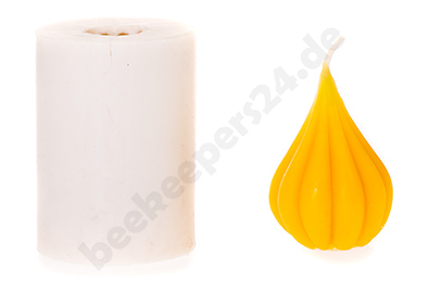 Silikon-Kautschuk,Kerzen gießen Bienenwachs Kerzen-Gießform Teelicht Schneemann 