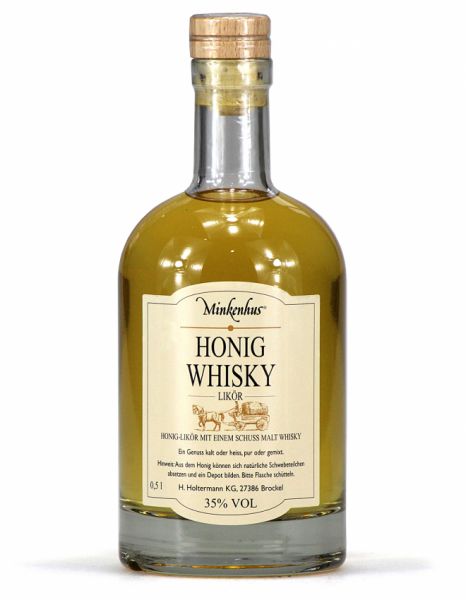 Honig Whisky Likör 0,5 Liter, 35% Vol.