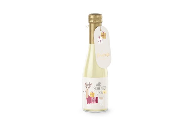 Sekt Prickeln für Dich Happy X-mas "Dackel". 0,2 l