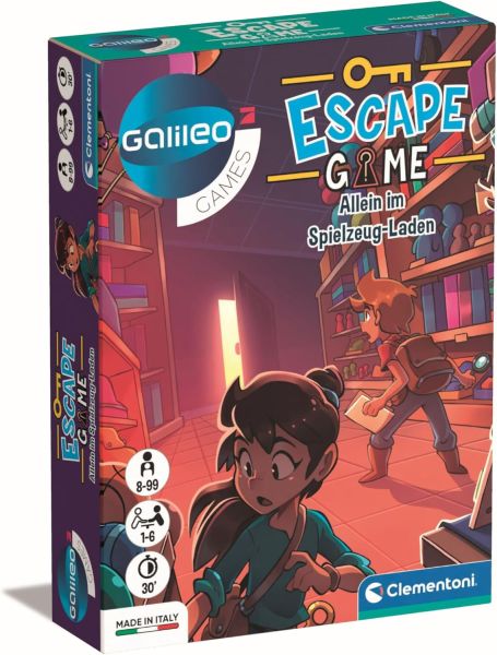 Galileo Escape Game "Allein im Spielzeugladen"