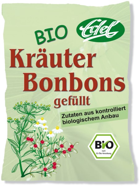 Edel Bio-Kräuter-Bonbons, 75 g