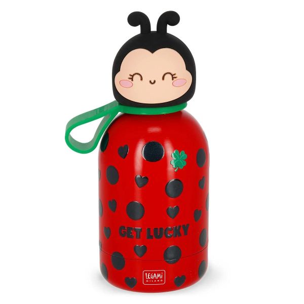 Legami Thermosflasche für Kinder - Marienkäfer - Ladybug - Hot & Cold
