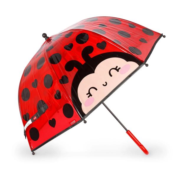 Legami Kinderregenschirm Marienkäfer - Ladybug - Dancin' in the Rain