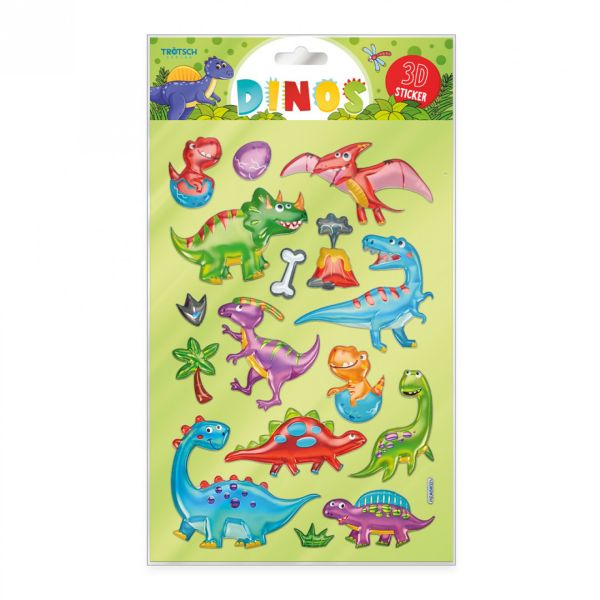 3D-Sticker Dinosaurier