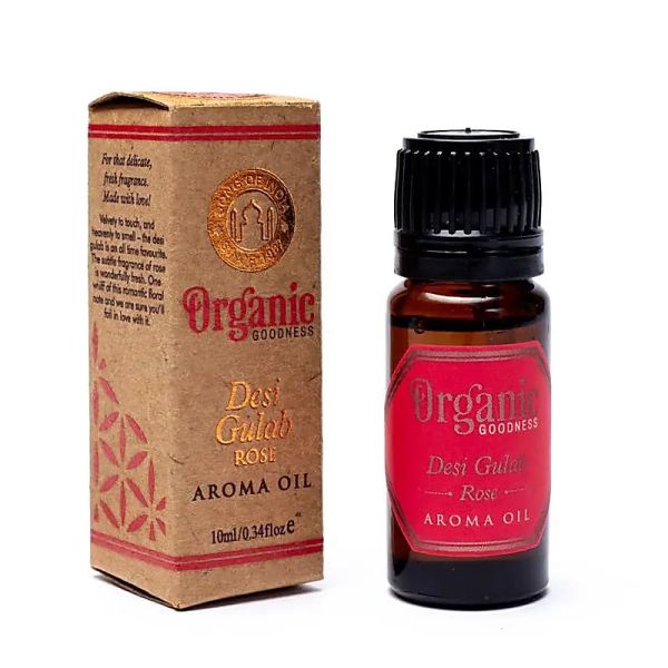 Organic Goodness Aroma Öl Rose, 10 ml