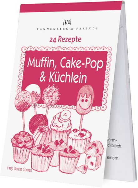 Rezept-Blöckchen "24 Rezepte - Muffin, Cake-Pop und Küchlein"