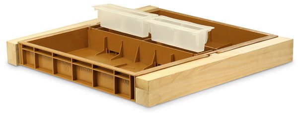 Kunststoff-Futterzarge 12er Dadant, 7 l