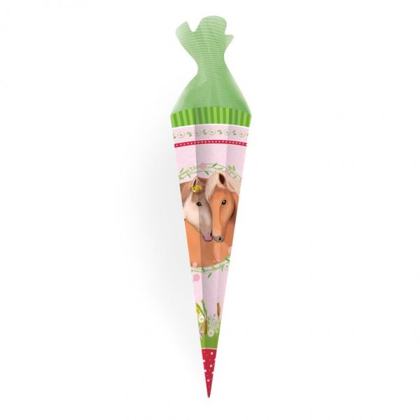 Schultüte Pferde 50 cm