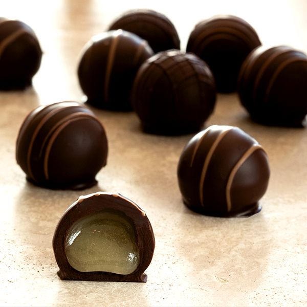 Honig-Lakritz-Pralinen , 4 Stück