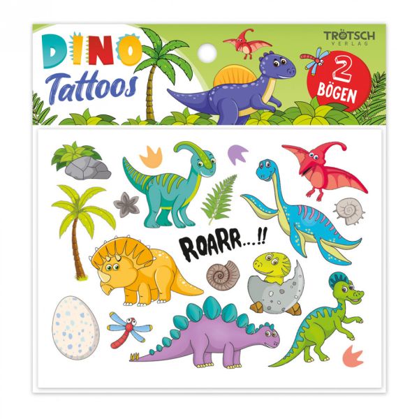 Kindertattoos "Dino"