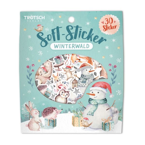 Soft-Sticker Winterwald