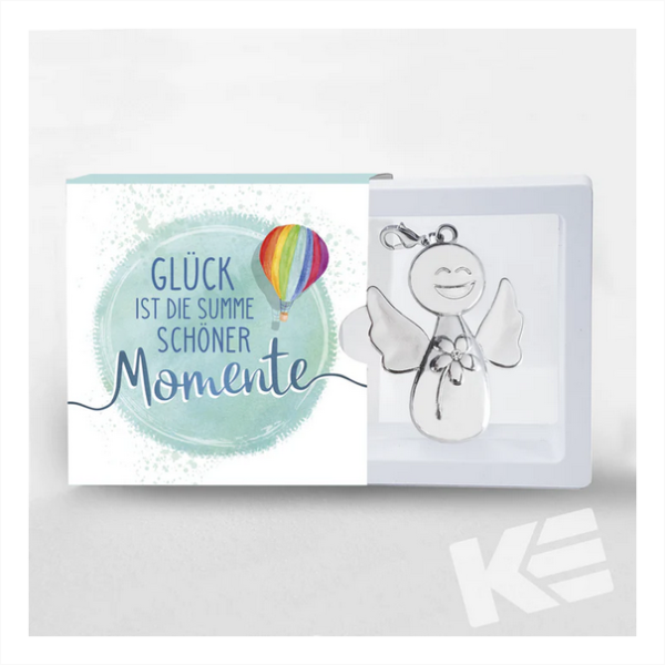 Anhänger ( ein kleiner Aufpasser ) - Glück ist die Summe schöner Momente