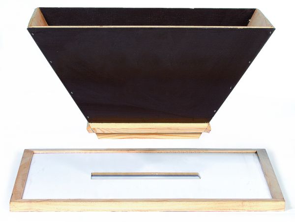 Einkehrtrichter mit Platte, 51 x 51 cm